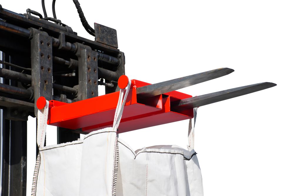 Produktbild Bauer Traverse für Big Bags TBB E lackiert in der Farbe Feuerrot bild 3