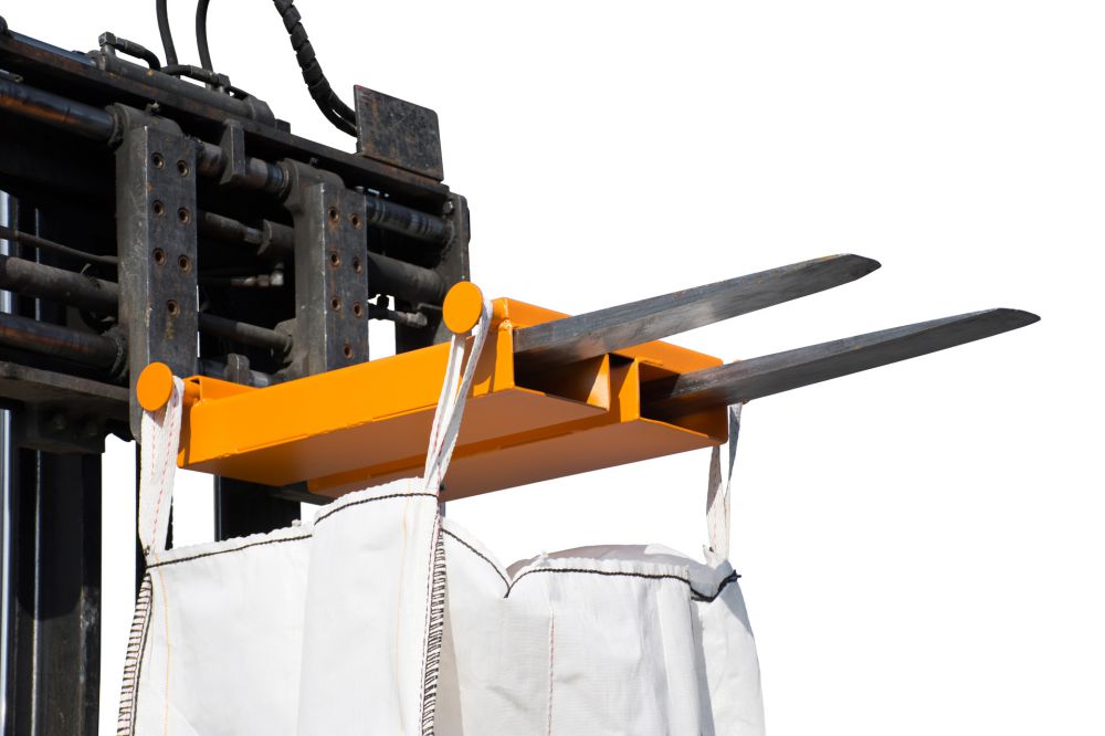 Produktbild Bauer Traverse für Big Bags TBB E lackiert in der Farbe Gelborange bild 3