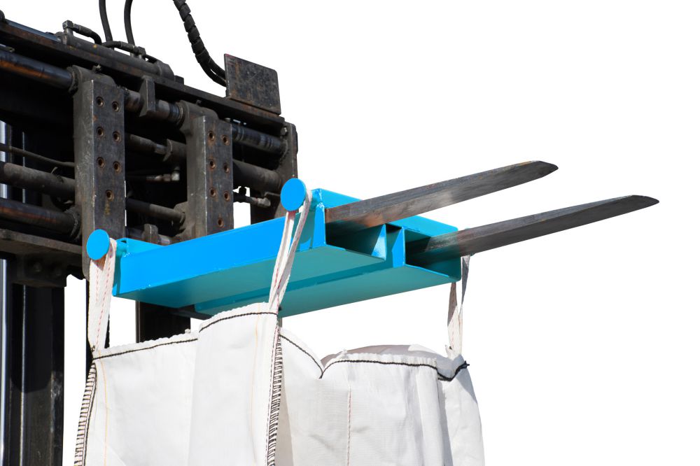 Produktbild Bauer Traverse für Big Bags TBB E lackiert in der Farbe Lichtblau bild 3