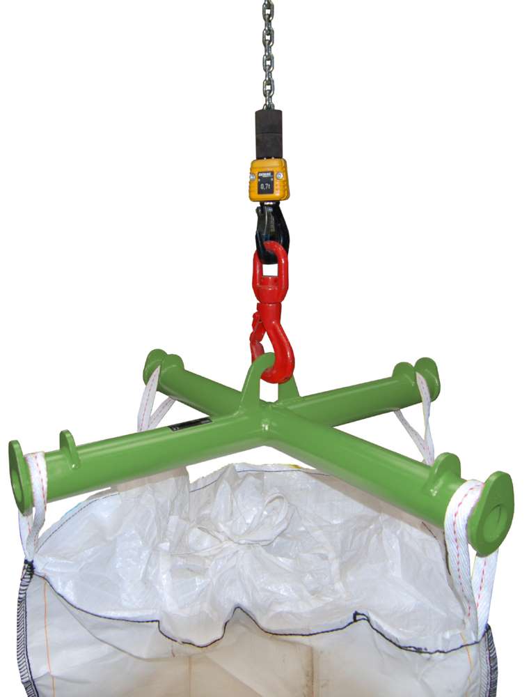 Produktbild Bauer Traverse für Big Bags TBB resedagrün Geeignet für Kranbetrieb bild 2