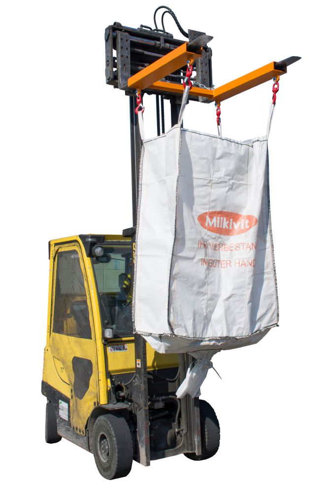 Produktbild Bauer Traverse für Big Bags TBB W lackiert in der Farbe Gelborange bild 3