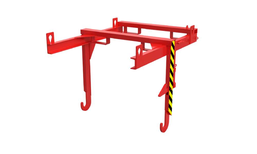 Produktbild Bauer Traverse für Stapelkipper BKT 90 feuerrot Kippen in jeder Höhe bild 2