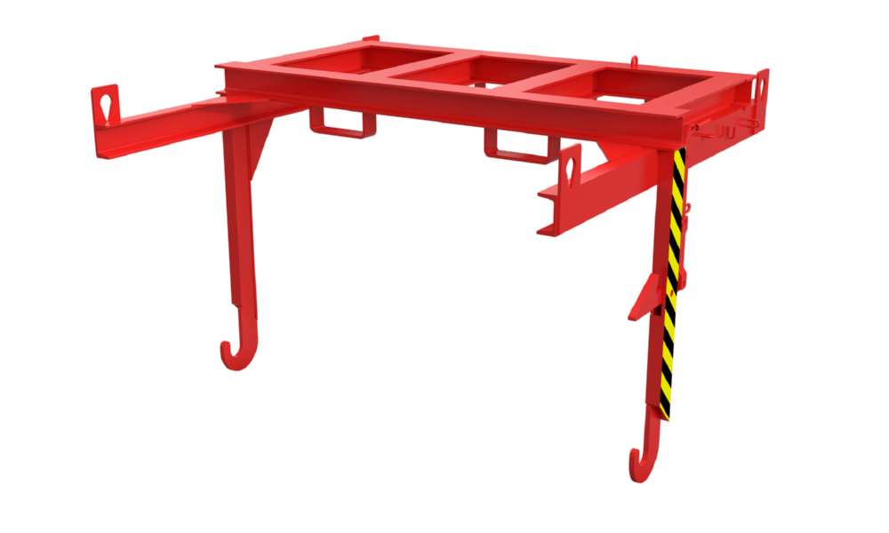 Produktbild Bauer Traverse für Stapelkipper BKT 150 feuerrot