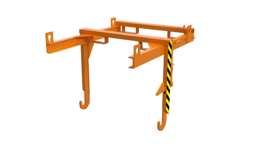 Produktbild Bauer Traverse für Stapelkipper BKT 90 gelborange RAL 2000 bild 2