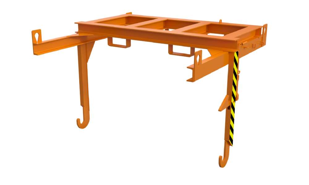Produktbild Bauer Traverse für Stapelkipper BKT 150 gelborange