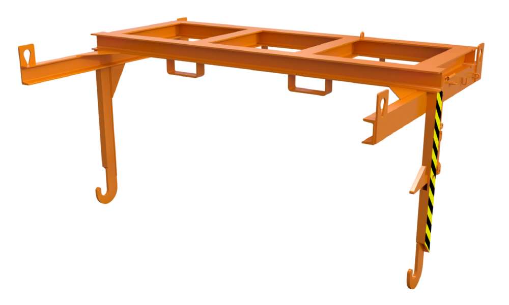 Produktbild Bauer Traverse für Stapelkipper BKT 200 gelborange RAL 2000