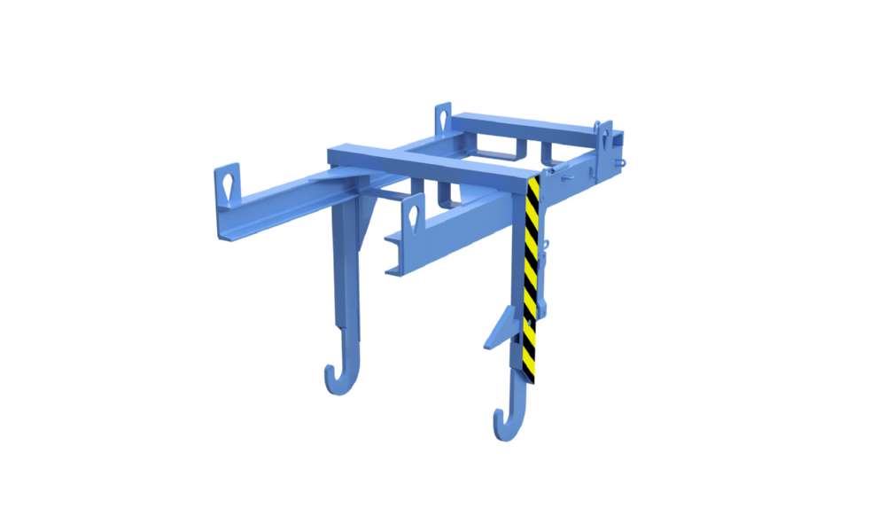 Produktbild Bauer Traverse für Stapelkipper BKT 30 lichtblau bild 2