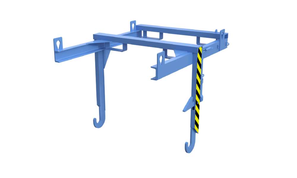 Produktbild Bauer Traverse für Stapelkipper BKT 90 lichtblau Kippen in jeder Höhe bild 2