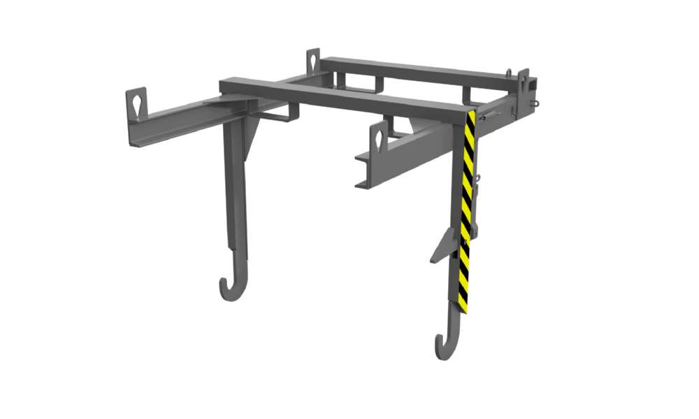 Produktbild Bauer Traverse für Stapelkipper BKT 90 mausgrau RAL 7005 bild 2