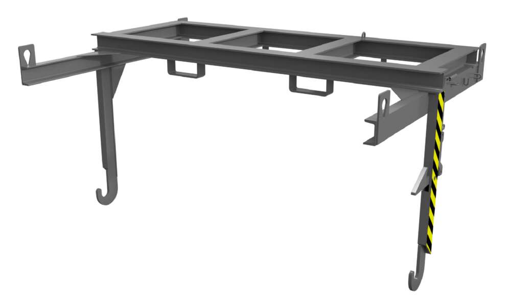 Produktbild Bauer Traverse für Stapelkipper BKT 200 mausgrau RAL 7005