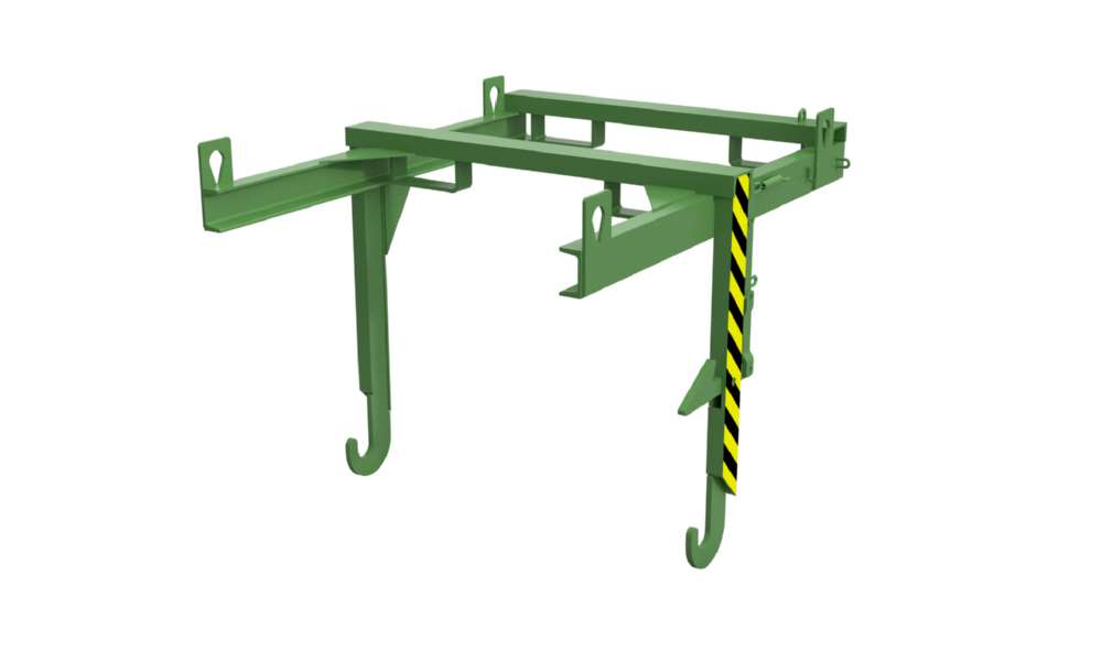 Produktbild Bauer Traverse für Stapelkipper BKT 90 resedagrün Kippen in jeder Höhe bild 2