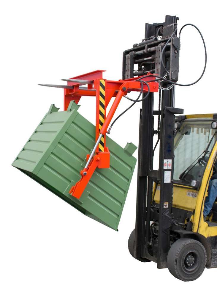 Produktbild Bauer Traverse für Stapelkipper BST H90 feuerrot Breite 1270 mm bild 2