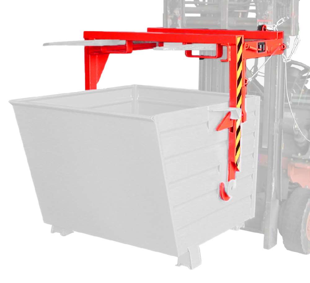 Produktbild Bauer Traverse für Stapelkipper BST 90 feuerrot bild 2