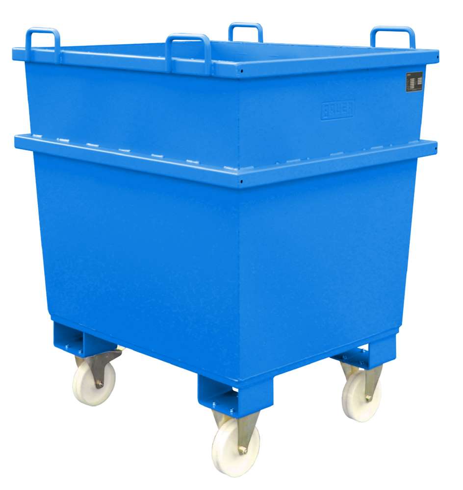 Produktbild Bauer Universalcontainer UC 1000 lackiert lichtblau RAL 5012 bild 4