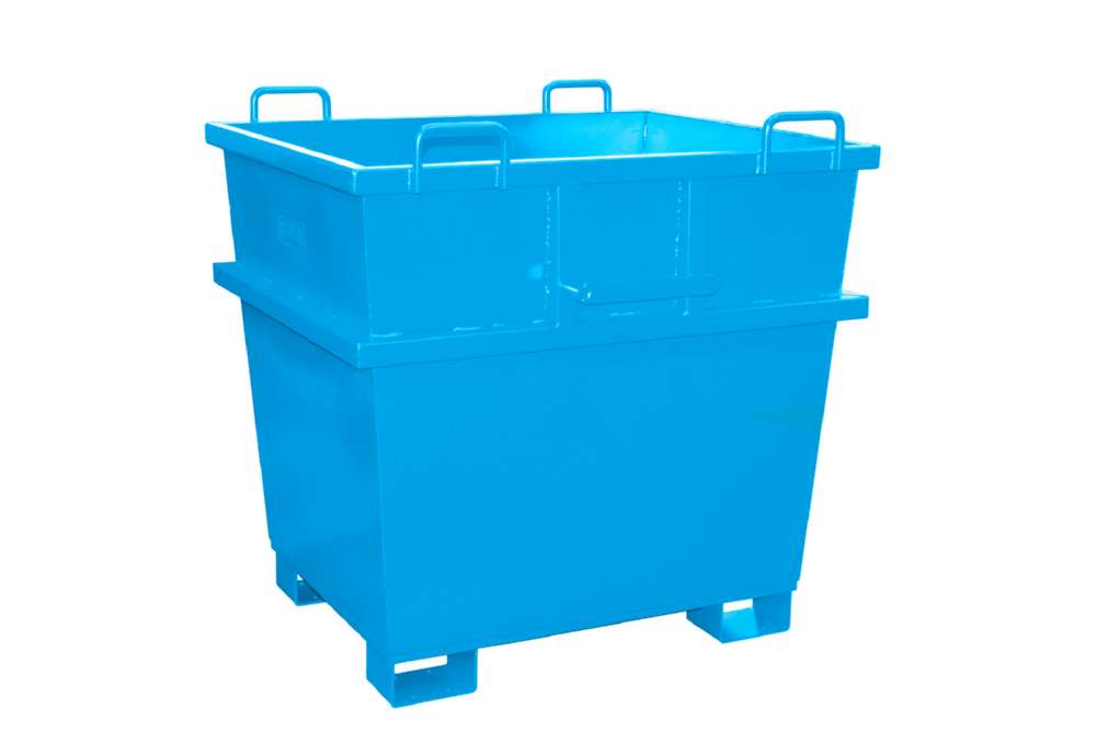 Produktbild Bauer Universalcontainer UC 1000 lackiert lichtblau RAL 5012