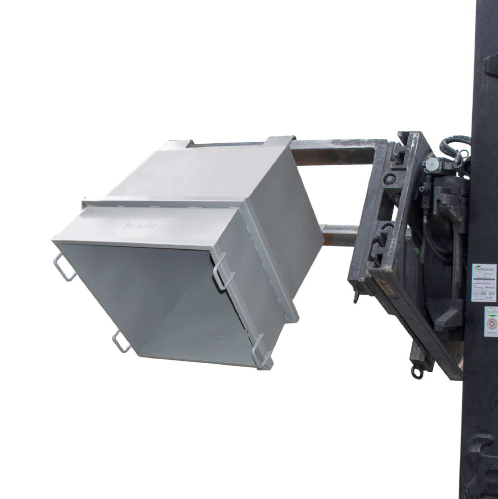 Produktbild Bauer Universalcontainer UC 1000 Ineinander stapelbar lackiert mausgrau bild 3