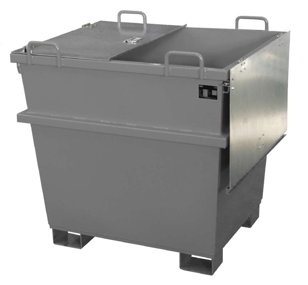 Produktbild Bauer Universalcontainer UC 1000 Ineinander stapelbar lackiert mausgrau bild 4