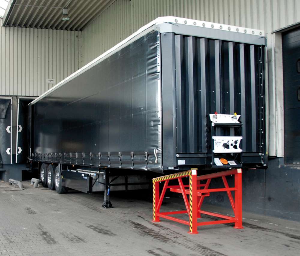 Produktbild Bauer Verladestütze VS feuerrot 1200 x 950 x 1600 mm bild 2