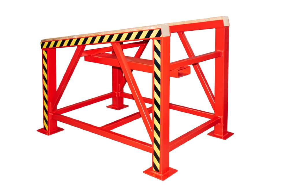 Produktbild Bauer Verladestütze VS feuerrot 1200 x 950 x 1600 mm bild 3