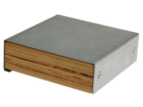 Produktbild Bedrunka+Hirth Arbeitsplatte Buche Multiplex mit verzinkter Stahlabdeckung Maße 2500 x 750 x 50