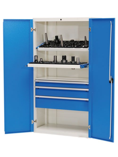 Produktbild Bedrunka+Hirth CNC Flügeltürenschrank mit Vollblechtüren B 980 mm Last 500 kg