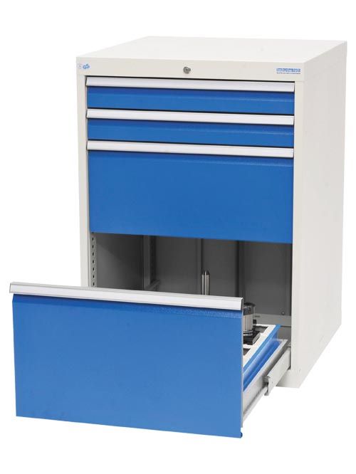 Produktbild Bedrunka+Hirth CNC Schubladenschrank Raster R 24-24 Maße 705 x 736 x 1019 mm