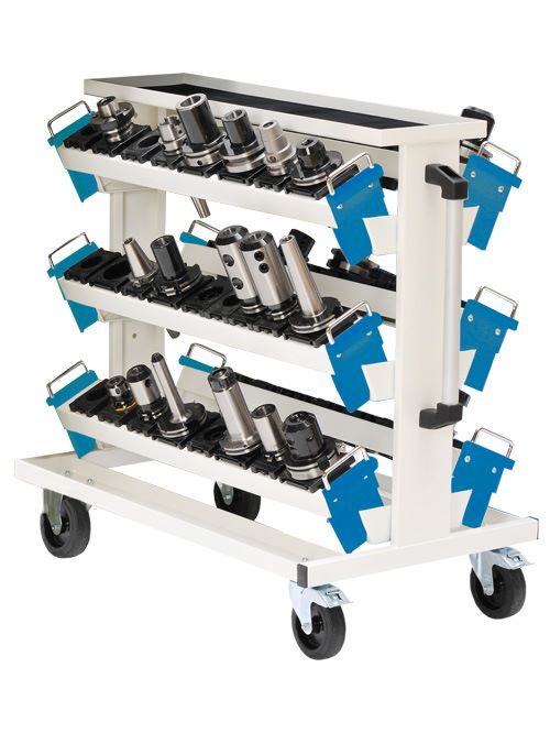Produktbild Bedrunka+Hirth CNC Wagen für Werkstatt 6 Werkzeugaufnahmeträger 560 x 930 x 950 mm