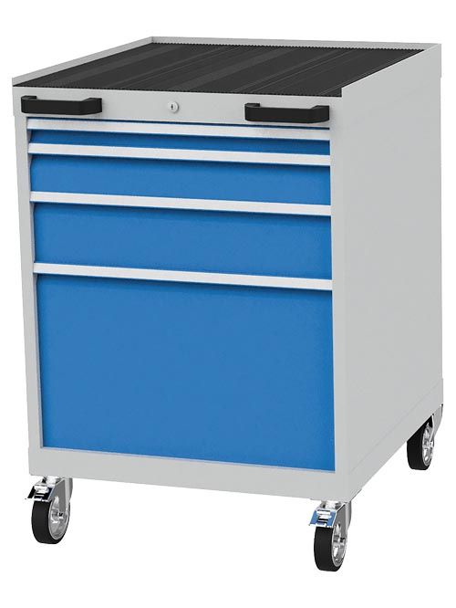 Produktbild Bedrunka+Hirth CNC Werkstattwagen R 24-24 Stahlblech 705 x 736 x 991 mm