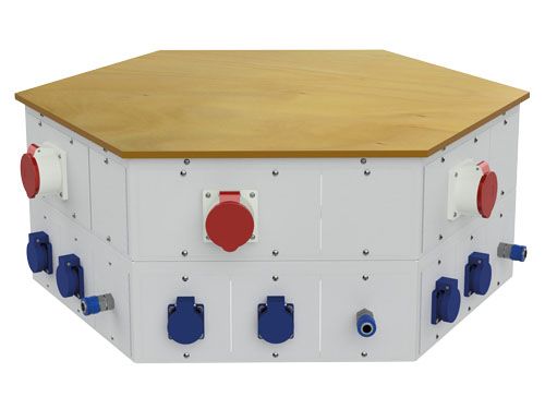 Produktbild Bedrunka+Hirth 6 Eck Energieaufsatz doppelt aus Stahlblech 12 x 375 mm