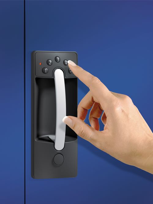 Produktbild Bedrunka+Hirth Elektronisches PIN Code Schloss für Flügeltürenschränke
