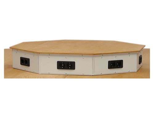 Produktbild Bedrunka+Hirth 6 Eck Energieaufsatz unbestückt Stahlblech 1075 x 995 x 165 mm