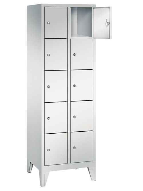 Produktbild Bedrunka+Hirth Fächerschrank mit 3 x 5 Abteilen übereinander 1200 x 500 x 1850 mm