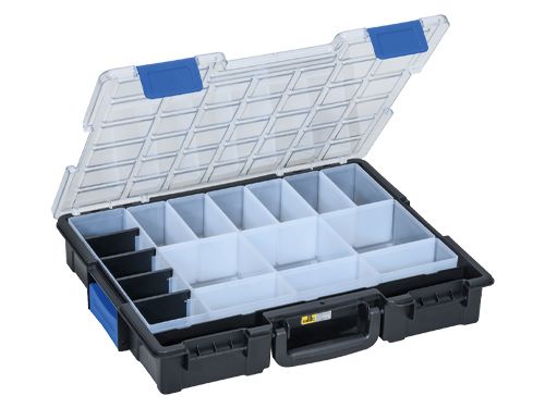 Produktbild Bedrunka+Hirth Flex Box Kunststoff 19 Fächer Maße 440 x 275 x 60 mm