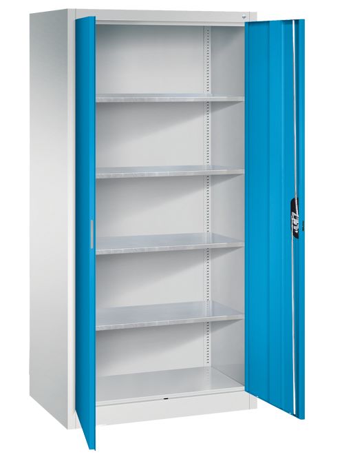 Produktbild Bedrunka+Hirth Flügeltürenschrank mit Muldengriffschloss Ergo Lock 930 x 600 x 1950 mm