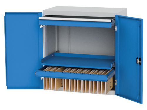 Produktbild Bedrunka+Hirth Flügeltürenschrank R 36-16 980 x 500 mm 1 Schublade