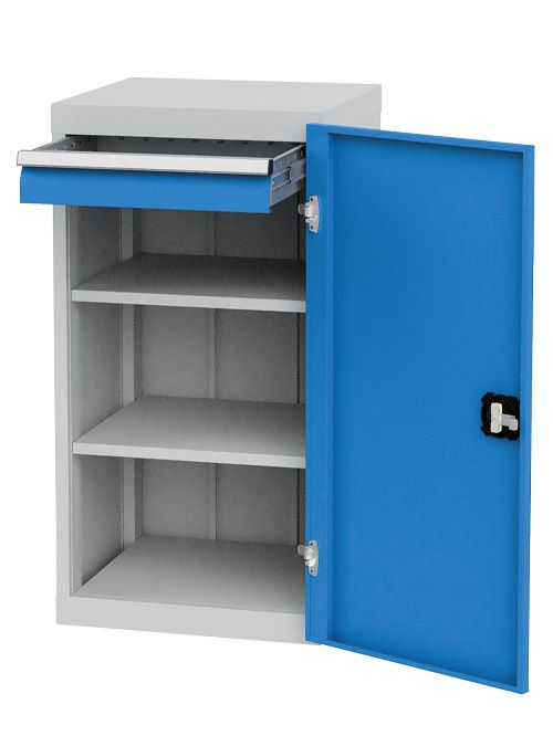 Produktbild Bedrunka+Hirth Flügeltürenschrank Raster 18-16 Stahlblech 530 x 500 x 1019 mm