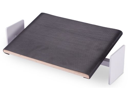 Produktbild Bedrunka+Hirth Fußstütze geneigt freistehend BxT 600 x 300 mm