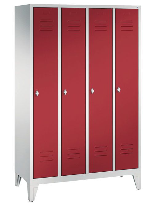 Produktbild Bedrunka+Hirth Garderobenschrank mit 400 mm Abteilbreite 810 x 500 x 1850 mm