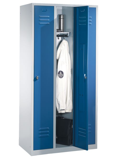 Produktbild Bedrunka+Hirth Garderobenschrank ohne Füße 4 Abteile Maße 1190 x 500 x 1850 mm