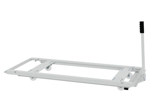 Produktbild Bedrunka+Hirth Hub Senkfahrgestell nachrüstbar Breite 1750 BxH 1750 x 859 mm RAL 7035