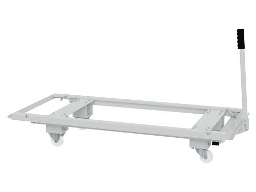 Produktbild Bedrunka+Hirth Hub Senkfahrgestell für Werkbankhöhe 959 mm nachrüstbar 2000 x 959 mm