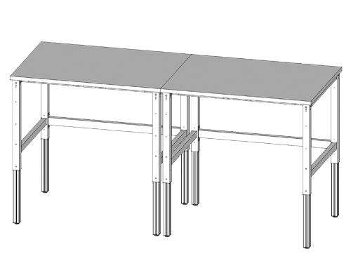 Produktbild Bedrunka+Hirth Kaskadierung Hub Element von 3 bis 5 Grundtischen