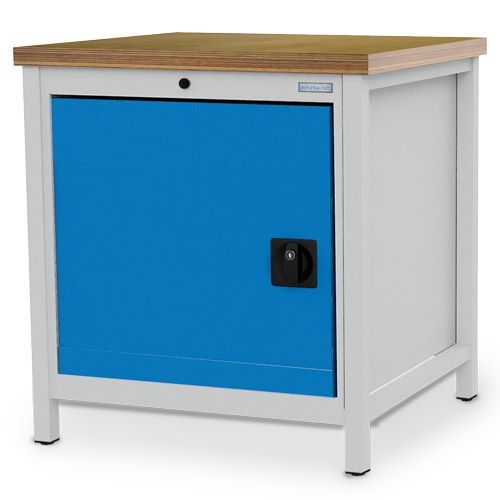 Produktbild Bedrunka+Hirth Kastenwerkbank R 24-24 1 x Flügeltür B 810 x T 750 x H 859 mm