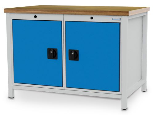 Produktbild Bedrunka+Hirth Kastenwerkbank R 18-24 Flügeltür B 1250 x T 750 x H 959 mm