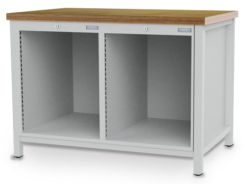 Produktbild Bedrunka+Hirth Kastenwerkbank, Tiefe 750 mm, R 18-24 Maße in mm (BxTxH): 1200 x 750 x 959