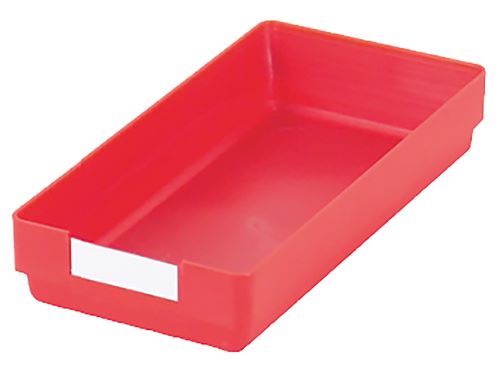 Produktbild Bedrunka+Hirth Kleinteilekasten 8 er Set Blendenhöhe 50 mm BxTxH 150 x 75 x 28 mm Rot