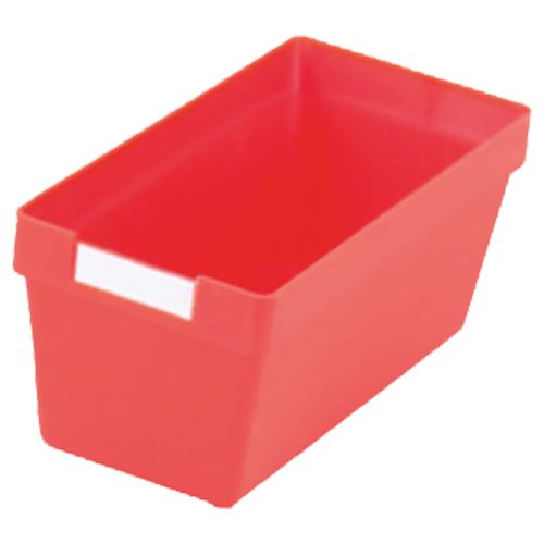 Produktbild Bedrunka+Hirth Kleinteilekasten 8 er Set Blendenhöhe 100 mm BxTxH 150 x 75 x 65 mm Rot