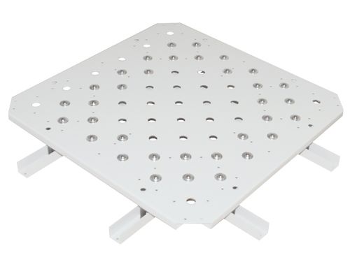 Produktbild Bedrunka+Hirth Kugeltisch Brücke ohne Führungsschienen 3 Abzweigungen 750 x 750 mm