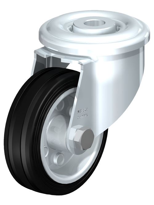 Produktbild Bedrunka+Hirth Lenkrolle ohne Feststeller Durchmesser 80 mm Last 150 kg