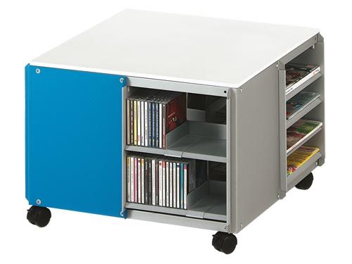 Produktbild Bedrunka+Hirth Rollcontainer Kubik 1 Maße 620 x 620 x 445 mm